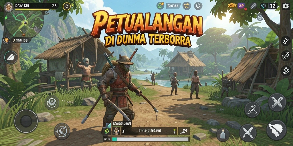 Tampilan menakjubkan dari gameplay dunia terbuka DAYA138.