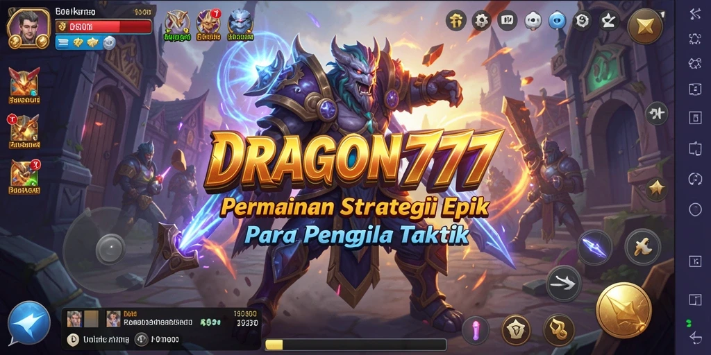 Tangkapan layar gameplay DRAGON777 yang menunjukkan aksi strategi yang mendebarkan.