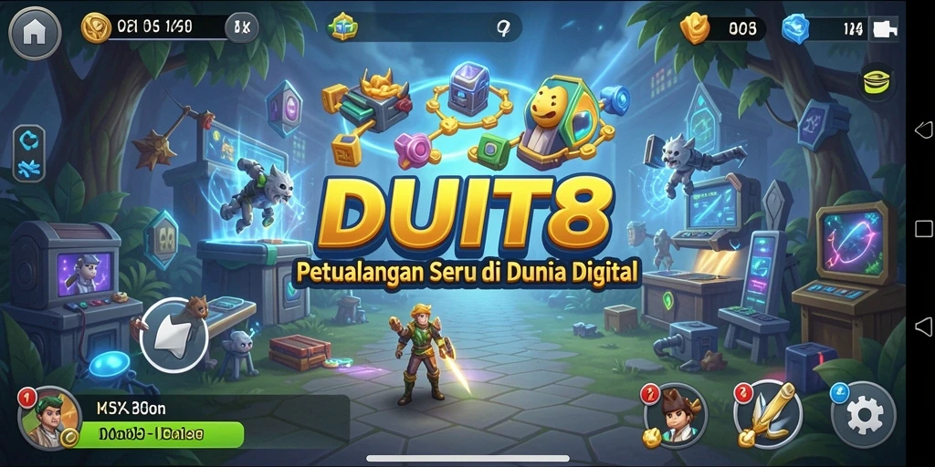 Gameplay seru dan menantang dari DUIT8 yang penuh petualangan.