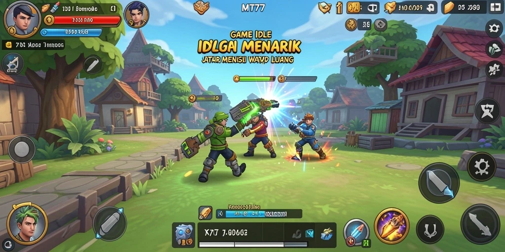 Tampilan gameplay MT777 yang menarik dan penuh warna.