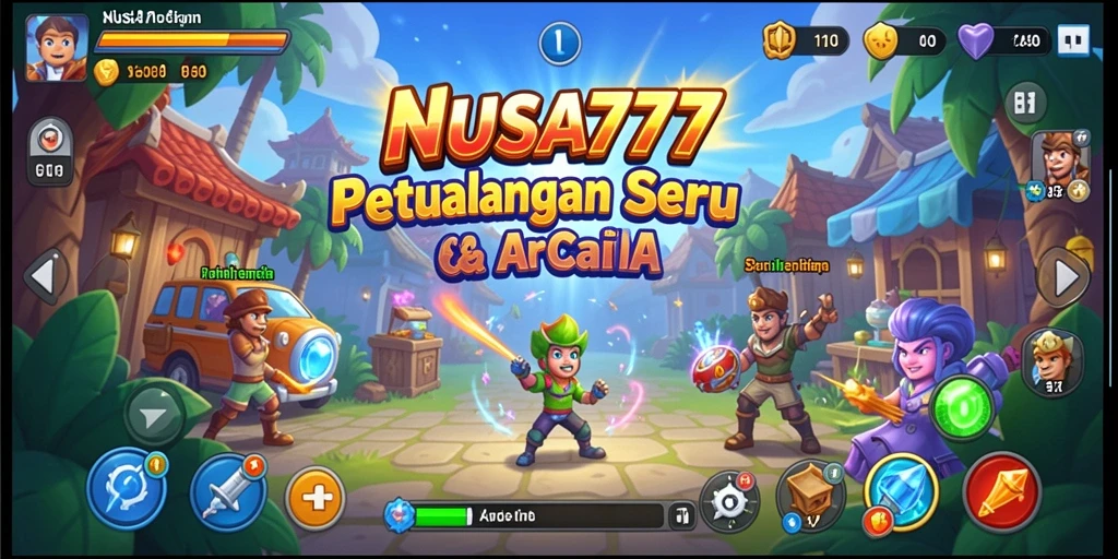 Gameplay seru dan grafis menawan NUSA777.