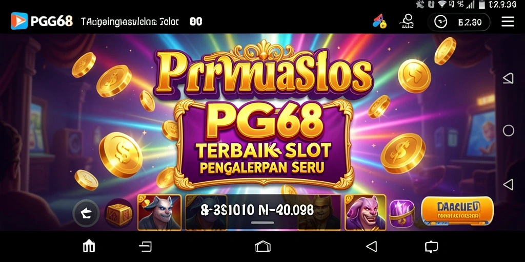 Gameplay Slot PGG68 yang seru dan menegangkan.