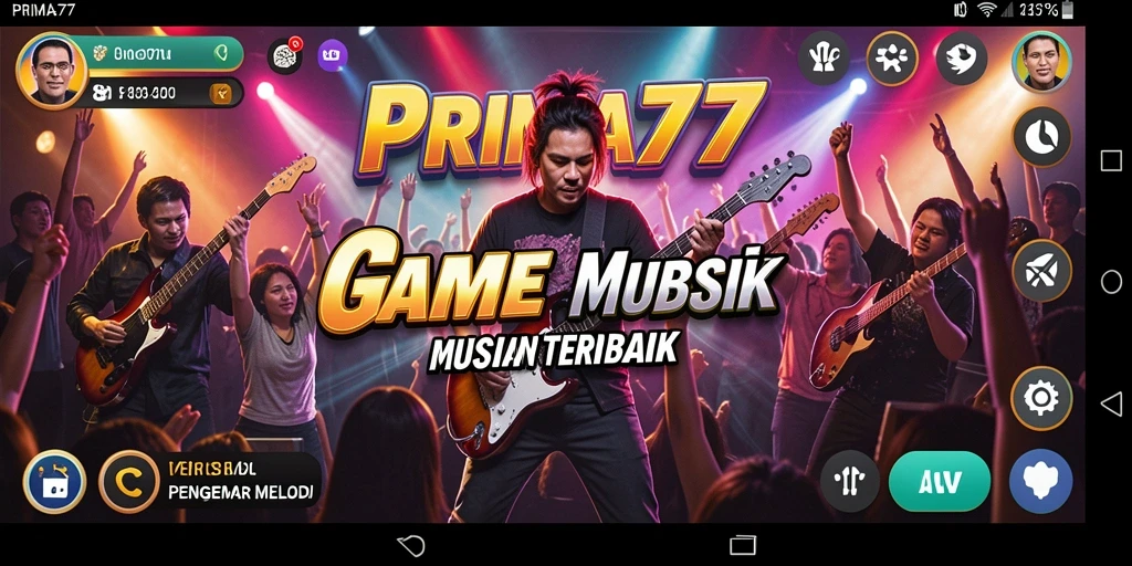 Tampilan gameplay PRIMA77 yang penuh warna dan menarik.