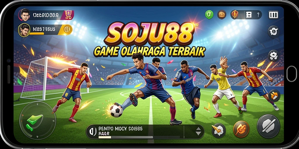 Tangkapan layar <strong>SOJU88</strong> menunjukkan aksi mendebarkan dalam pertandingan olahraga.
